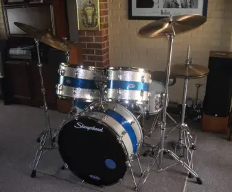 Bass Drum Hoop Inlay - Chrome / Metal?