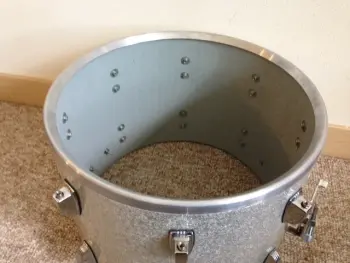 Ludwig Removable Bearing Edge? 80s Marching Snare