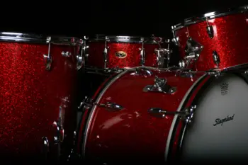 1958 Slingerland kit - Red Glass Glitter