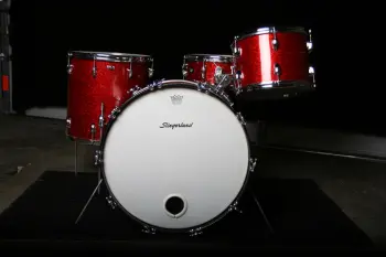 1958 Slingerland kit - Red Glass Glitter