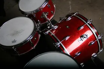 1958 Slingerland kit - Red Glass Glitter