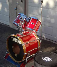 1986 hot red Yamaha RCs