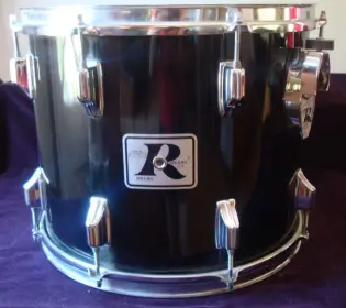 Rogers Mint Cond. Big R 12x145ebony Rack Tom