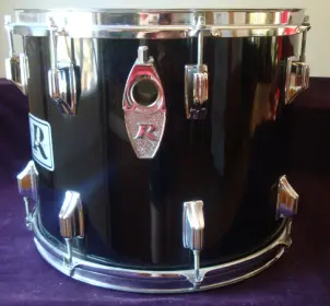 Rogers Mint Cond. Big R 12x145ebony Rack Tom