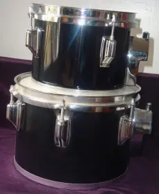 Rogers Mint Cond. Big R 12x145ebony Rack Tom