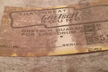 (1971?) Gretsch snare 4153w identity. I think I figured it out. Any 2nd opinions?