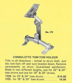 Long Spade for Consolette Rail