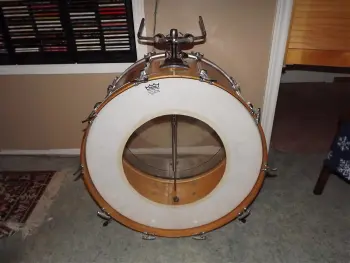 Newest Acquistion - 70`s Ludwig Mach 4 Thermglass Maple Kit