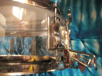 Ludwig Clear vistalite with supersensitive snare