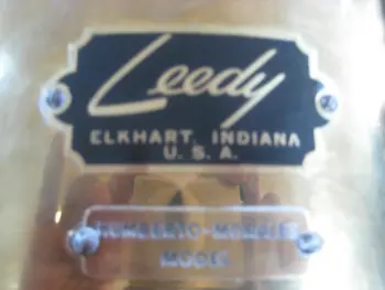 Leedy tags I have found throughout the years