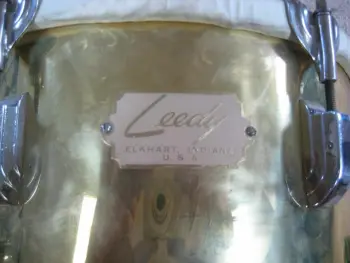 Leedy tags I have found throughout the years