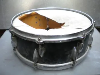 Ajax snare - leatherette wrap!