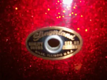 60's Slingerland Snare, Red Sparkle, F/S