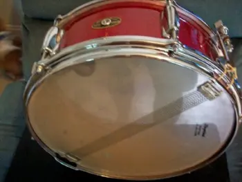 60's Slingerland Snare, Red Sparkle, F/S