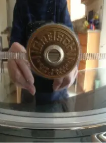 early 60's Gretsch Round Badge 4160 snare with micro throw, excellent! $350 + ship