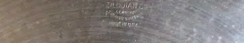 I.d. Help And Value Of A.zildjian