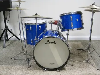 1967 Ludwig blue sparkle
