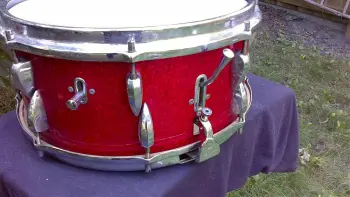 1956/57 Trixon w.m.p. parallel snare drum.