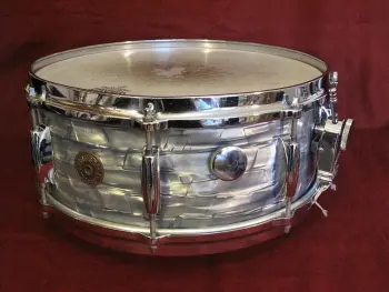 Gretsch Round Badge 1960s Snare Drum - Midnight Blue Pearl
