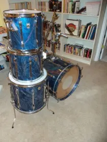 Ludwig Blue Marble drums