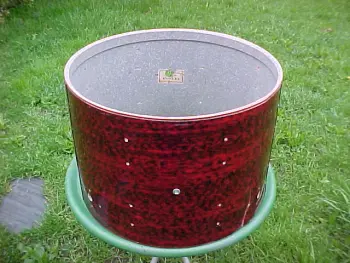 Wrapping Rogers Drums