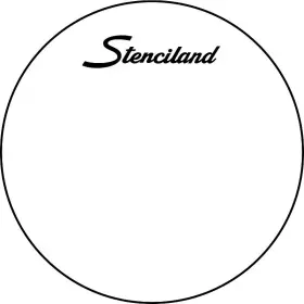Custom MIJ Bass Drum Head Logos