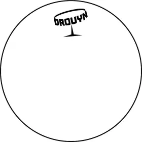 Custom MIJ Bass Drum Head Logos