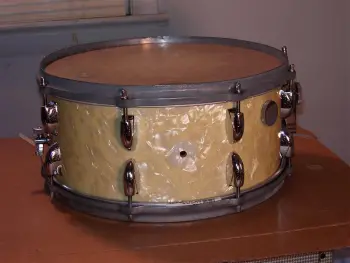 Gretsch 6 1/2x14&quot; Floor Show Wmp 50's 3 Ply Clear Interior