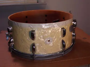 Gretsch 6 1/2x14&quot; Floor Show Wmp 50's 3 Ply Clear Interior