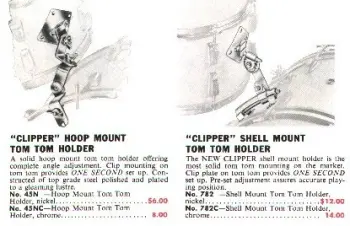 anybody gig with a hoop mount tom???