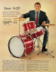 Montgomery Ward, Sears, Spiegel Catalog drum sets?