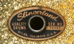 Clueless about these 65 slingerland drums