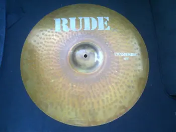 1981 18 inch Paiste RUDE Crash/Ride EXCELLENT condition