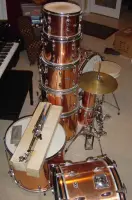 Slingerland Copper 14 piece set - origional