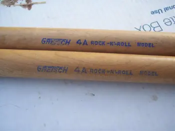 1970's Gretsch drum stix's Rock &amp; Roll model 4A