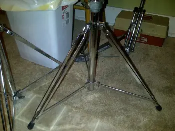 70s Rogers cymbal stands - 1 straight, 1 boom