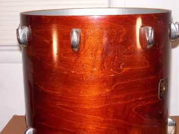 Gretsch 12x15 Walnut Finish  Mounted Tom