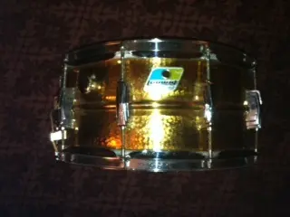 Ludwig hammered brass or bronze?