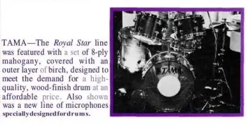 1982 Tama Royal Star kit