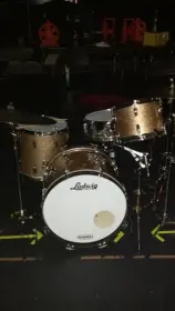 1967 Ludwig Downbeat Champagne Sparkle with Supra