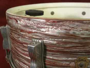 Ludwig Super Classic Snare - PINK OYSTER - Nickel Hardware