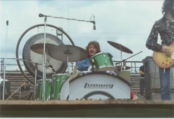 John Bonham &quot;Ritchie Ring&quot; on bass drum