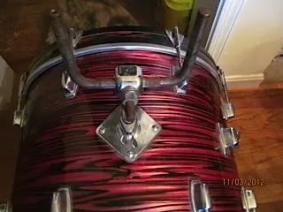 Scored a Ludwig Standard Ruby Strata Set Today