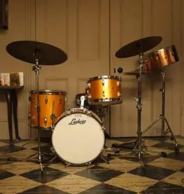 ~1970's Ludwig Black Oyster Pearl Jazzette~