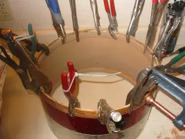 slingerland muffler holes