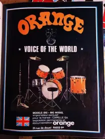 Orange drums?
