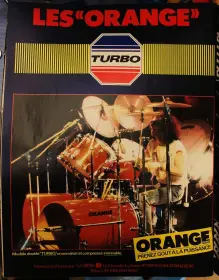 Orange drums?