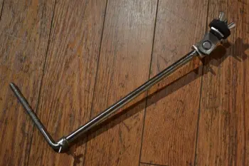 vintage Gretsch cymbal L arm mount, nice! $75 + shipping