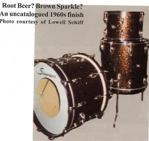 Slingerland root beer set