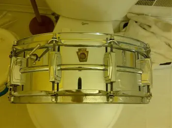 1967 Ludwig Supraphonic Keystone Badge - Player's Snare -